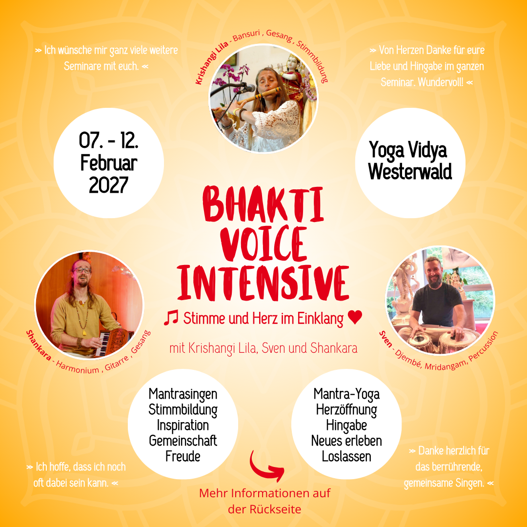 Bhakti-Voice-Intensive | Stimme und Herz im Einklang